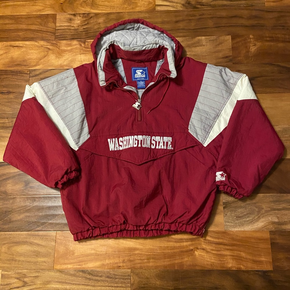 VINTAGE 90’s WASHINGTON STATE STARTER JACKET